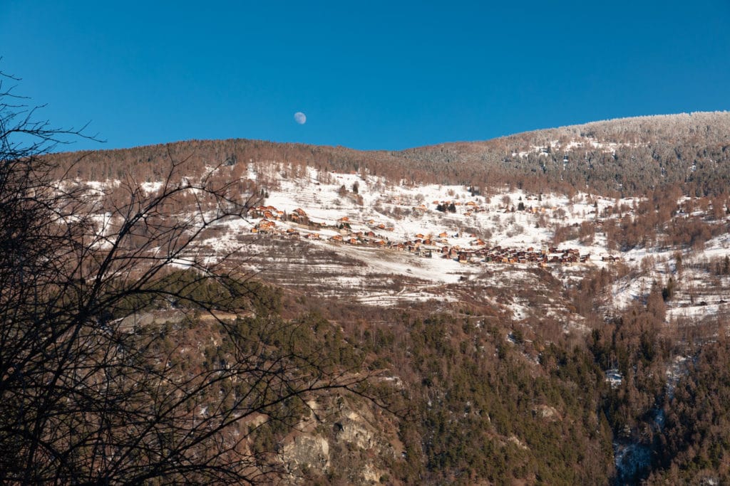 val d'herens suisse en hiver 