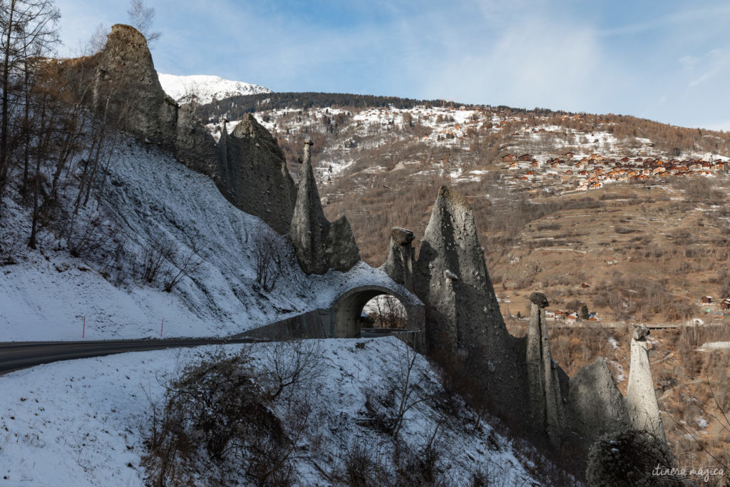 val d'herens suisse en hiver 