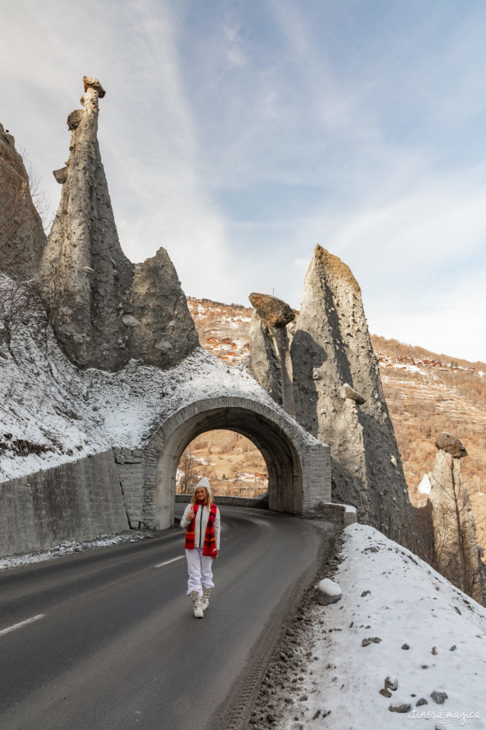 val d'herens suisse en hiver 