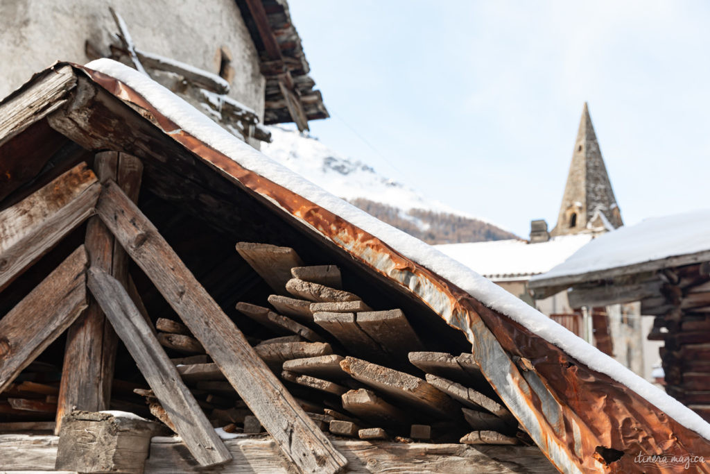 val d'herens suisse en hiver evolene