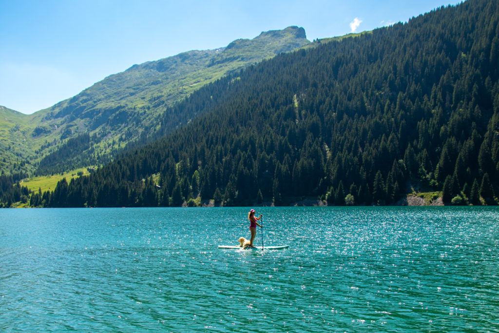 Areches-Beaufort avec mon chien