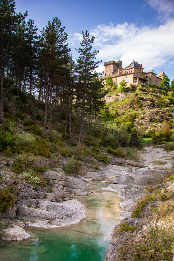 chateau aulan drome toulourenc