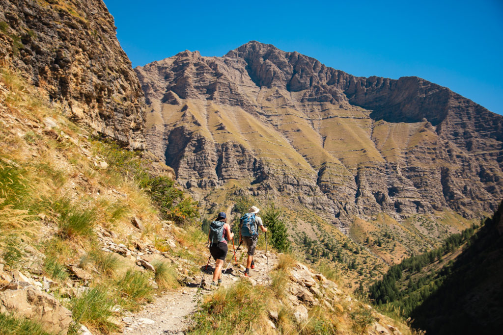 Randonner à Réallon dans le parc national des Ecrins