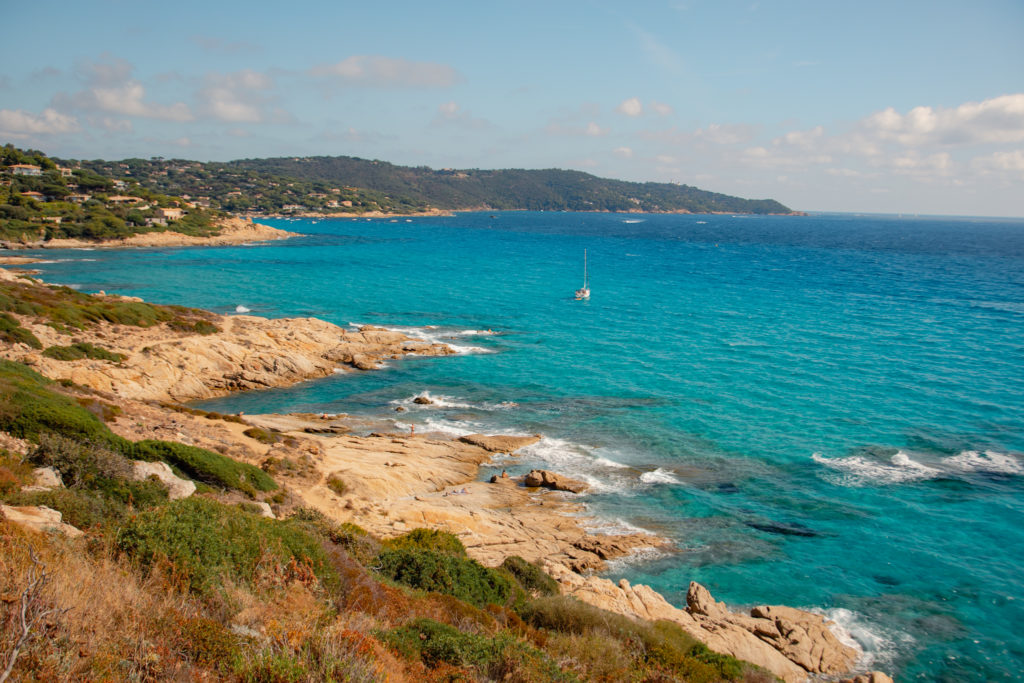 randonner à ramatuelle : cap taillat hors saison