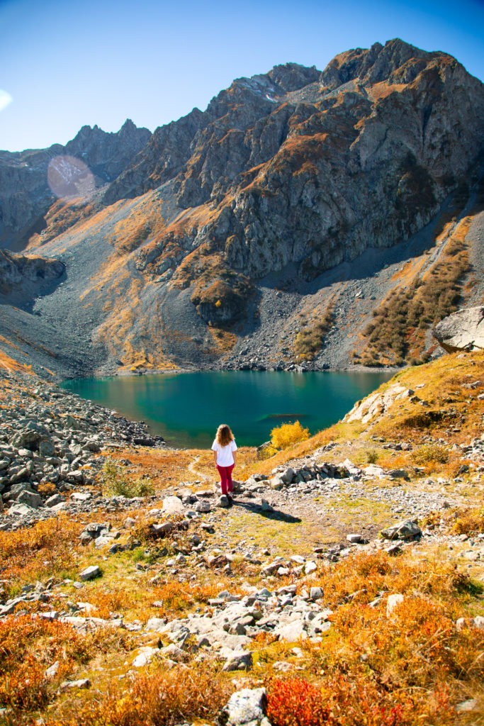 lacs de belledonne en été randonnée