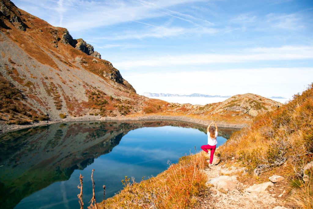 lacs de belledonne en été randonnée