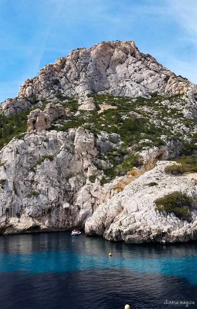 In Cassis, the sea always looks like a painting.