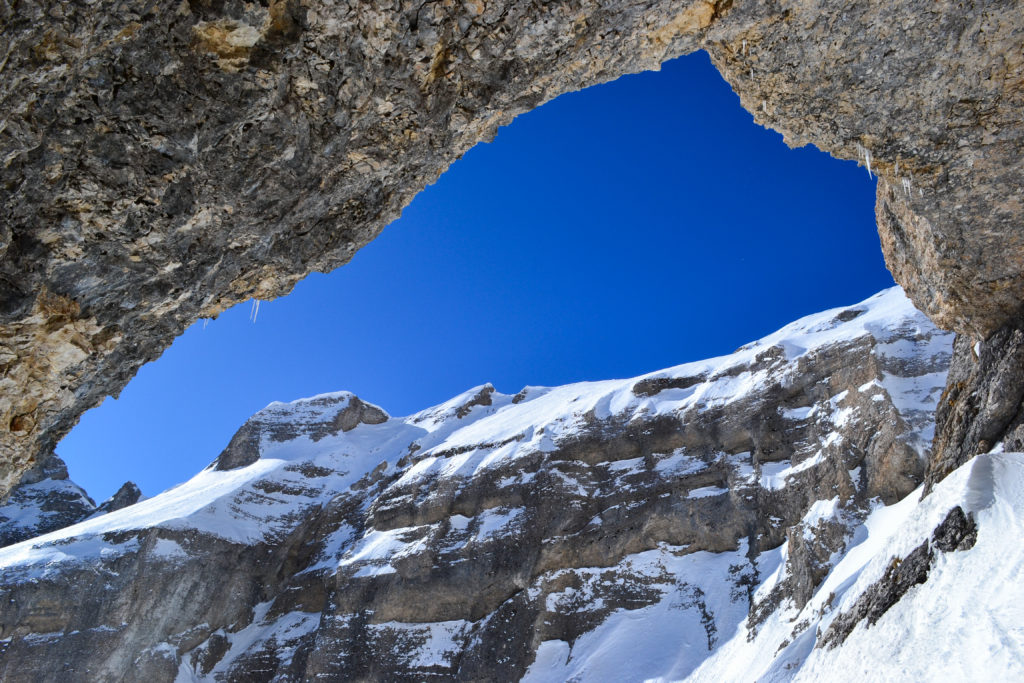 Explorer les chourums du Dévoluy : via souterrata, ski de rando, spéléologie...