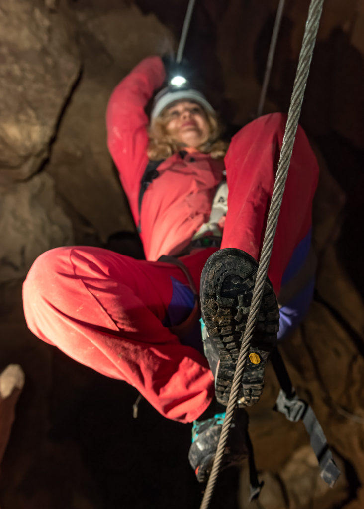 explorer les chourums du dévoluy spéléologie rando escalade