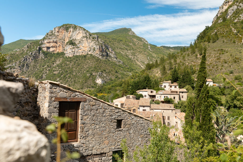 sur la route de l'olivier en baronnies provençales