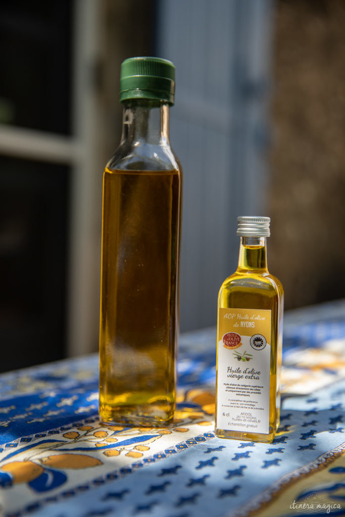 Découvrez l'olive noire de Nyons AOP et des recettes à base d'olive, d'huile d'olive et d'affinade.