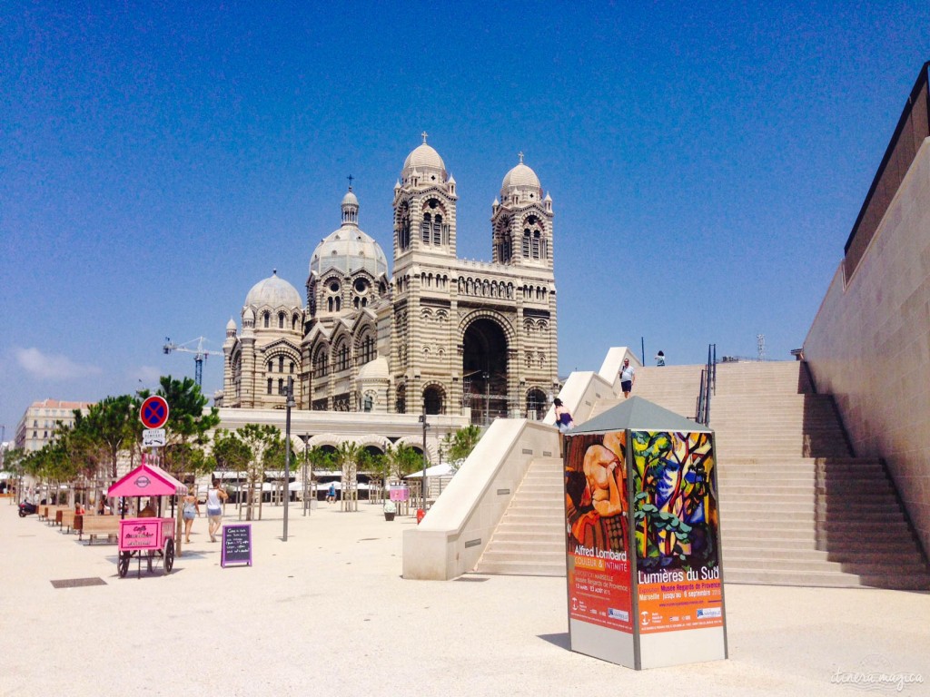 Marseille, MUCEM, Major, cathédrale, musée, esplanade, vieux port