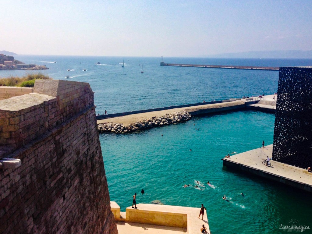 Marseille, MUCEM, vieux port, fort Saint Jean, mer, Méditerranée