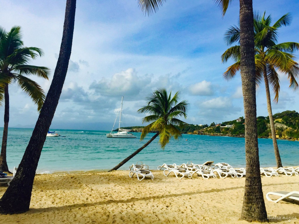 Plage de la Caravelle, près de Saint-Anne.