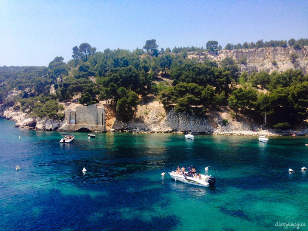 Port-Miou, one of the many "calanques" in Cassis.