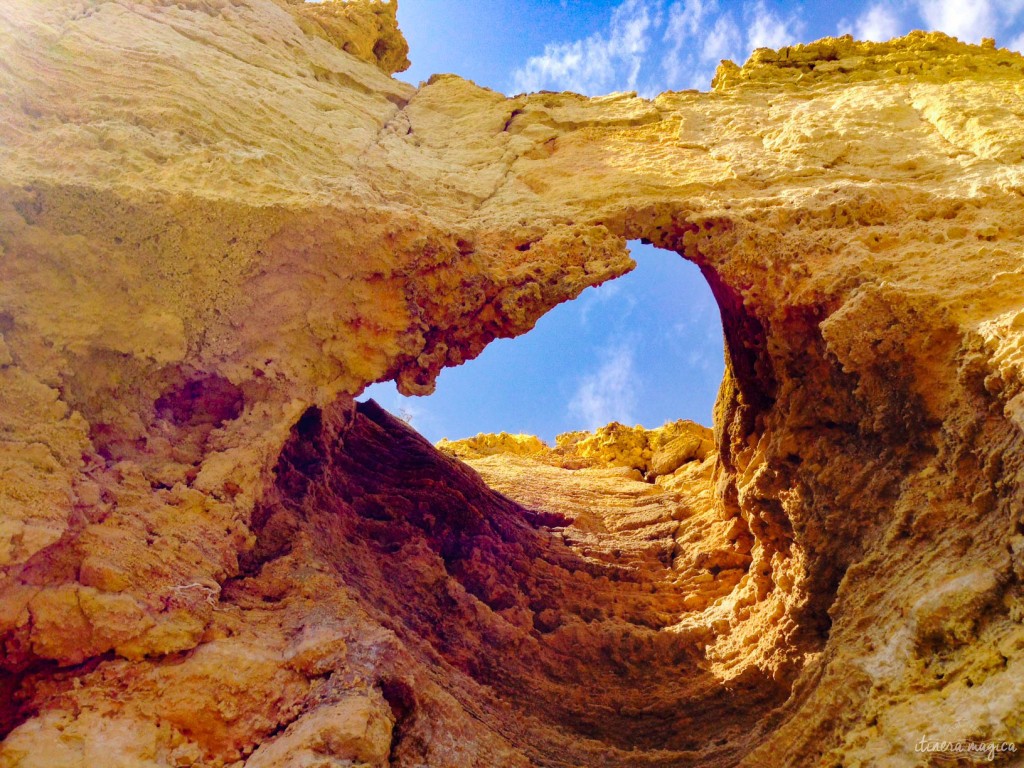 Another stunning cave on Praia Maria Luisa, in Albufeira.