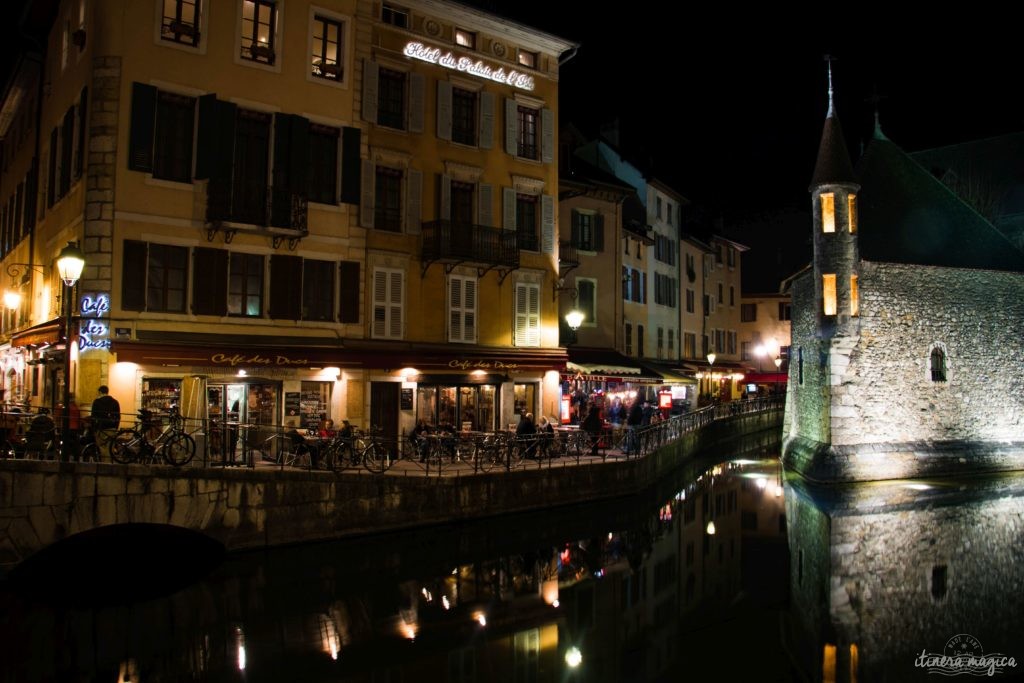 Annecy la nuit : destination romantique de Saint Valentin