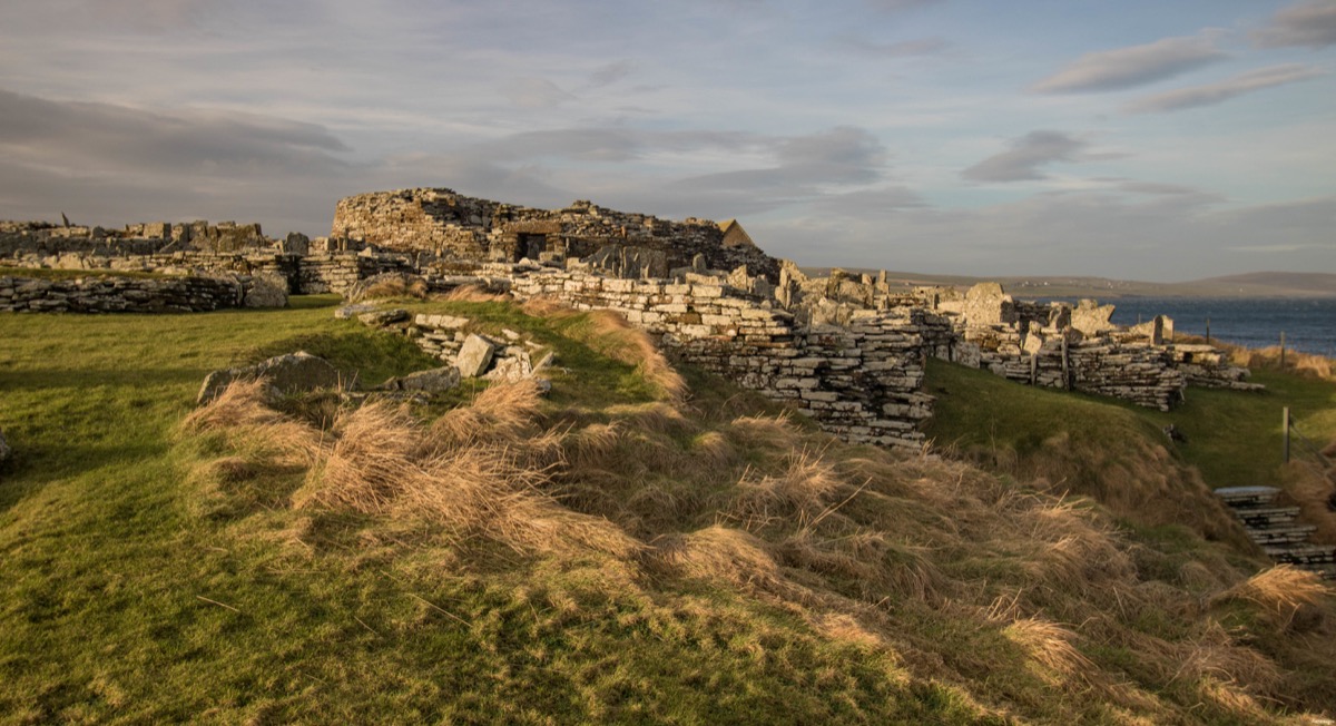 broch of gurness, orcades, écosse