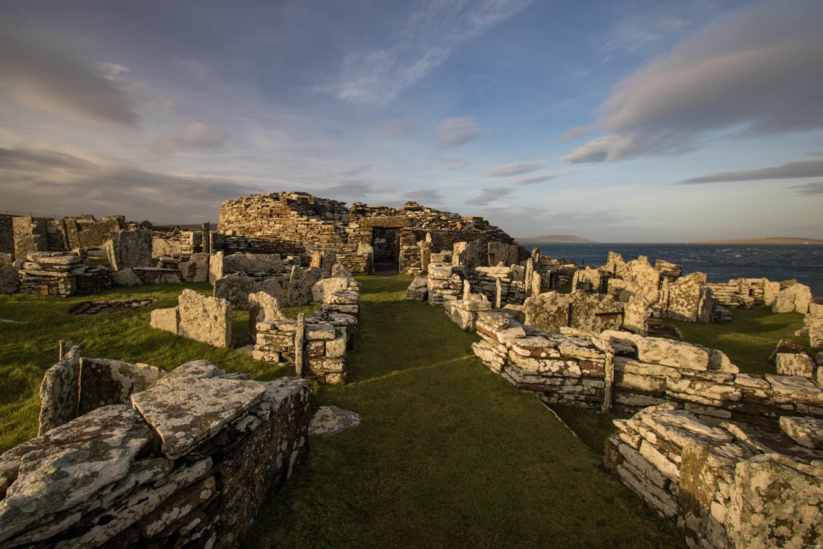 broch of gurness, orcades, écosse