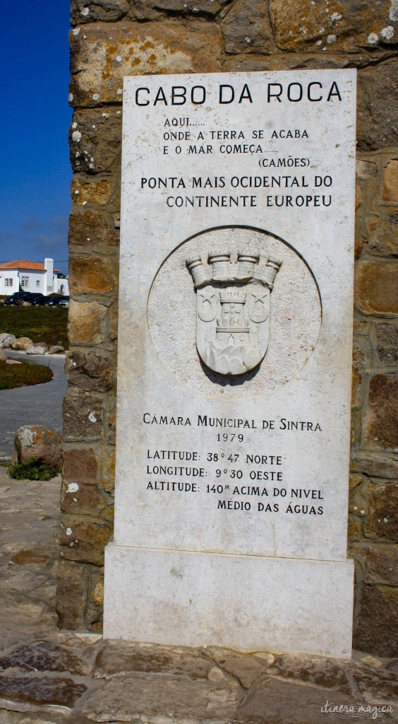 Celebrating latitudes at Cabo da Roca.