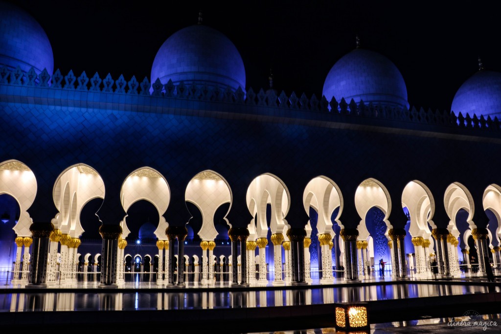 La mosquée qui porte le nom de Cheikh Zayed.