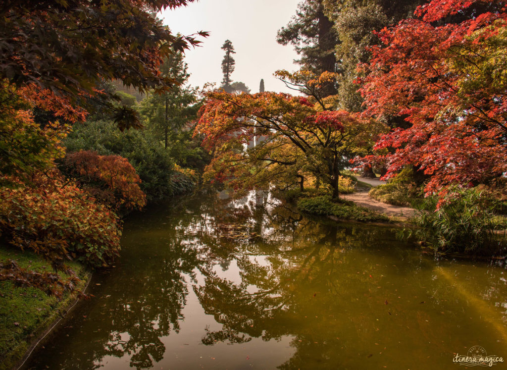 villa melzi bellagio lac de côme à l'automne plus belle villa automne