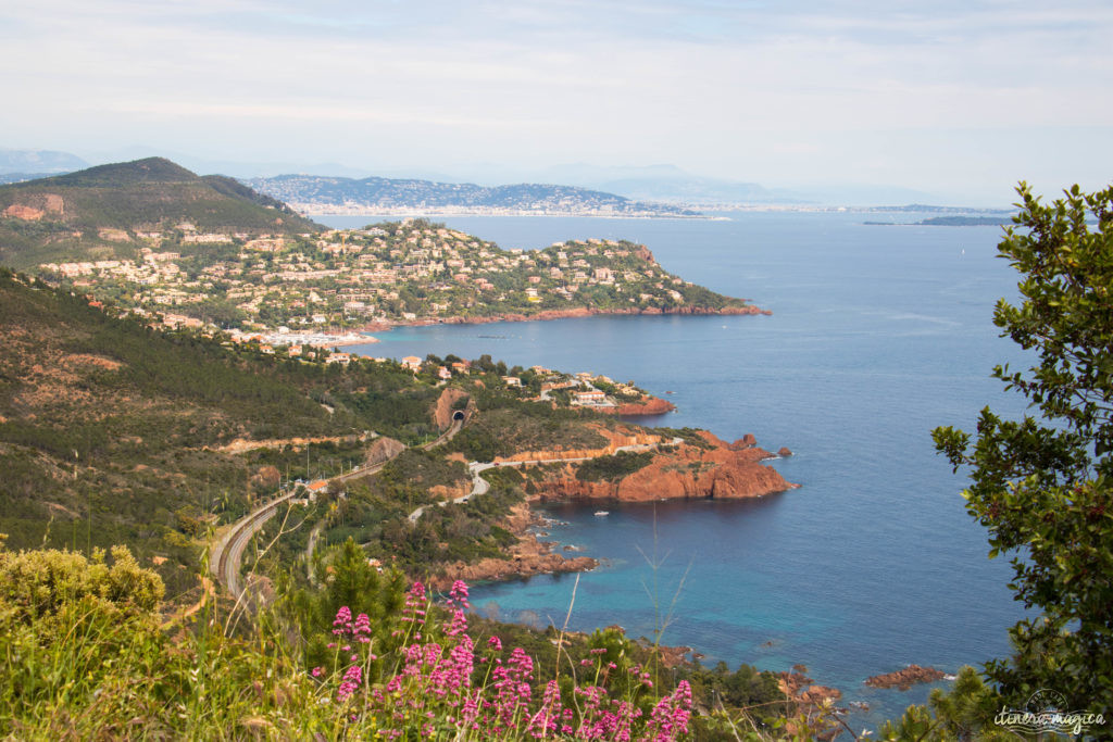 plus beaux endroits cote d'azur estérel