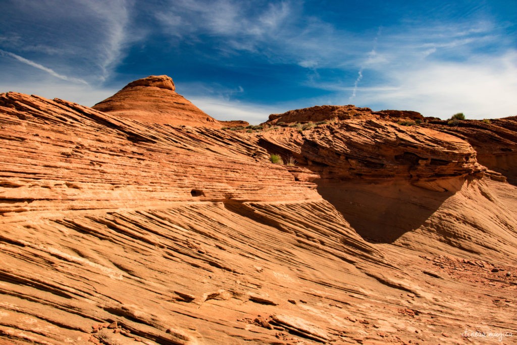 Horseshoe Bend, le plus beau méandre du Colorado, et les rives du Lac Powell regorgent de merveilles géologiques. Le road trip continue à Page, Arizona. Itinera Magica