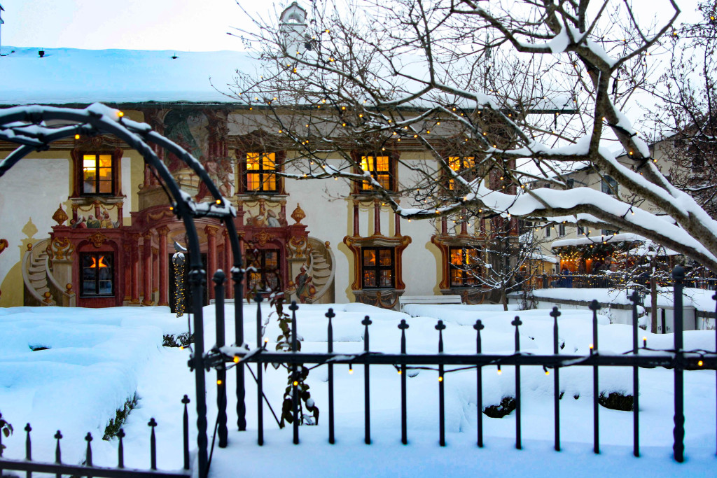 Oberammergau avant Noël.