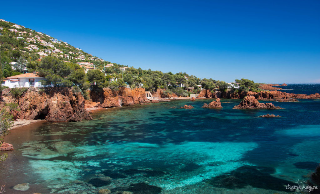 plus beaux endroits cote d'azur estérel