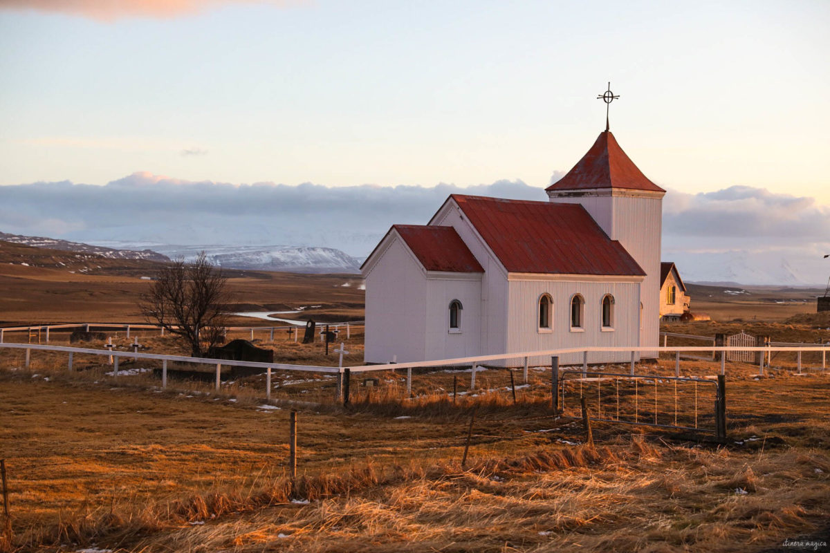 snaefellsnes en hiver islande en mars