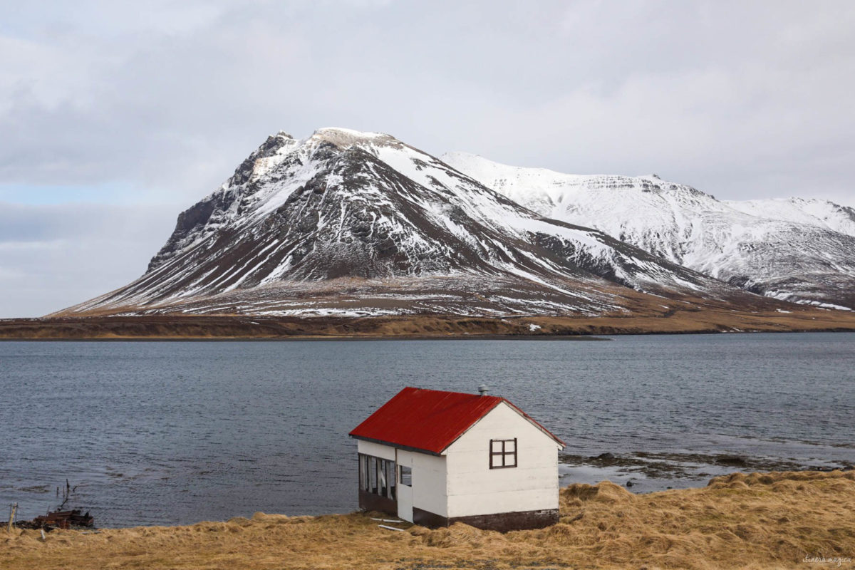 snaefellsnes en hiver islande en mars