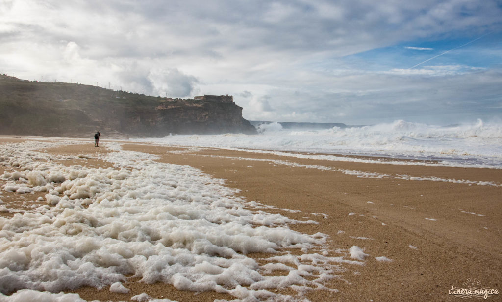 Les plus grosses vagues du monde à Nazaré. Vagues géantes Portugal. Comment voir les vagues de 30 mètres à Nazaré. Blog Nazaré surf de grosses vagues.