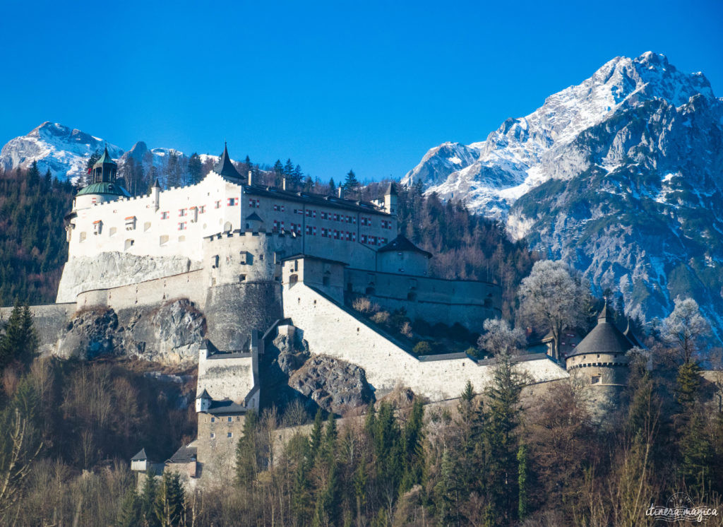 Castle Hohenwerfen. Planning the perfect winter trip to Austria? Best experiences and things to see in the Austrian Alps.