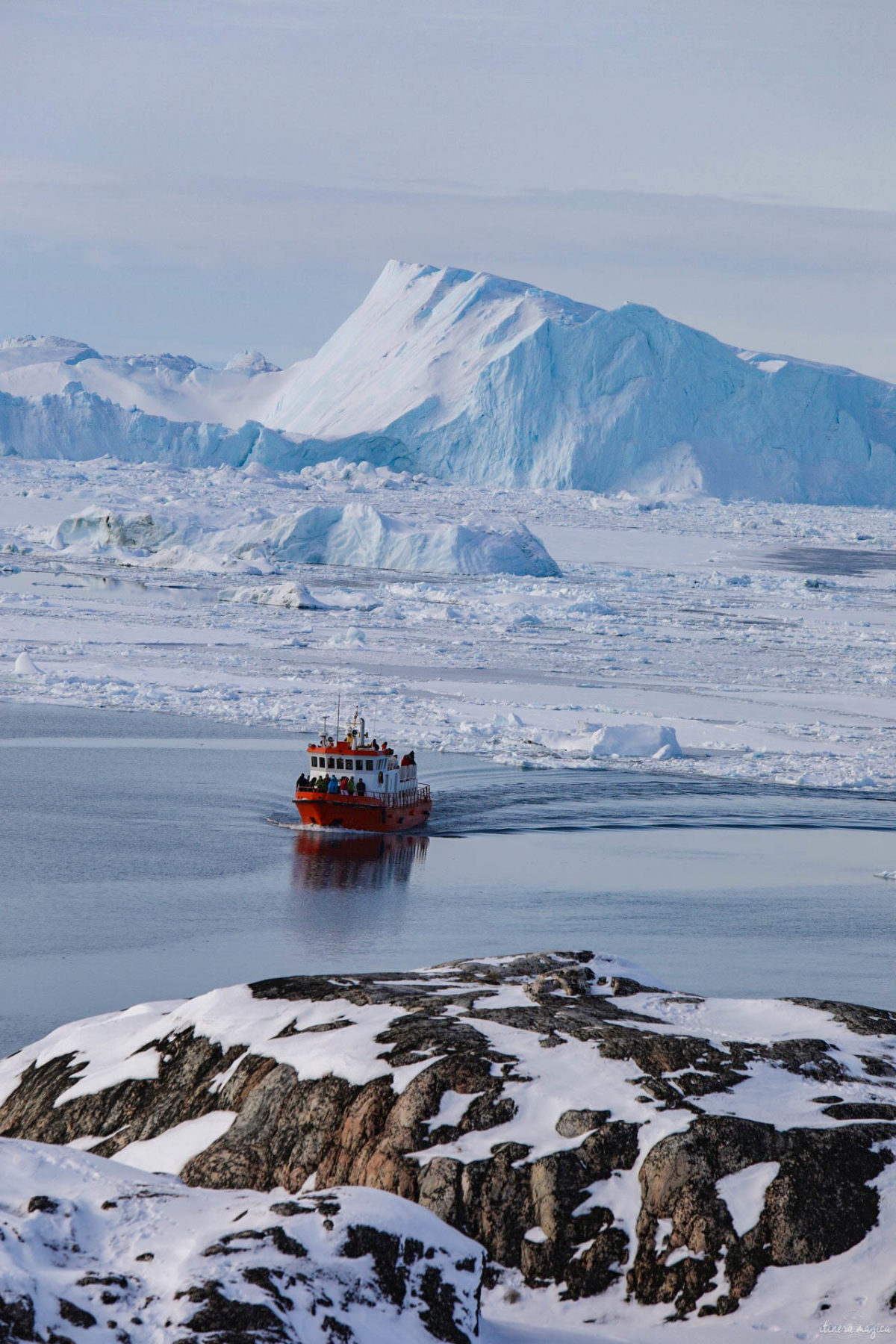 Les Icebergs Dilulissat Spectaculaire Groenland Itinera