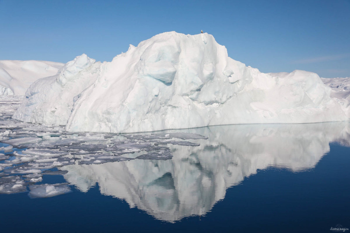 Voyage à Ilulissat et ses icebergs géants. Un incontournable lors d'un voyage au Groenland. De Paris à Ilulissat, un dépaysement total. Hôtel Ilulissat. Blog Ilulissat. Voyage Ilulissat