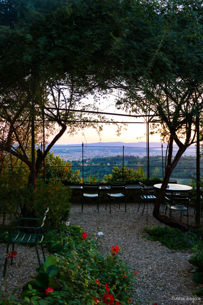 Jardin de la Pensione Bencista.