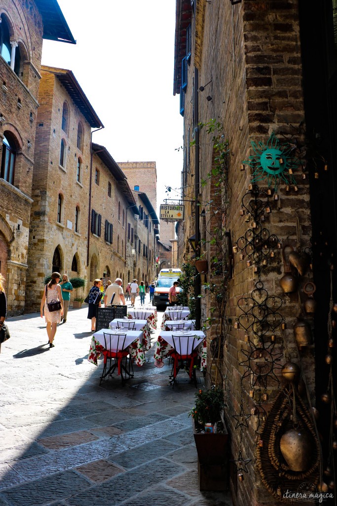 Ruelles de San Gimignano.