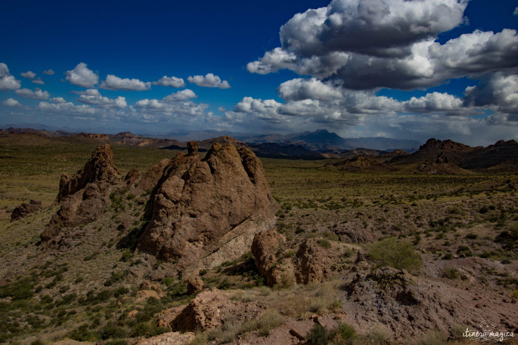 L'Apache Trail ? Une piste aussi mythique que la route 66, qui serpente dans le désert d'Arizona, et charrie toute la légende de l'Ouest ! Partez pour un road trip au pays des cactus, avec Itinera Magica.