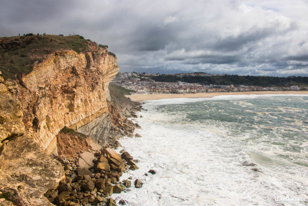 See the biggest waves in the world in Nazaré, Portugal. Mind-blowing big wave surf on monsters reaching 100 feet.