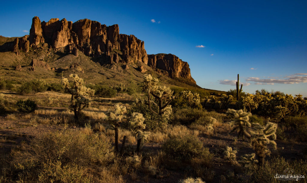 L'Apache Trail ? Une piste aussi mythique que la route 66, qui serpente dans le désert d'Arizona, et charrie toute la légende de l'Ouest ! Partez pour un road trip au pays des cactus, avec Itinera Magica.