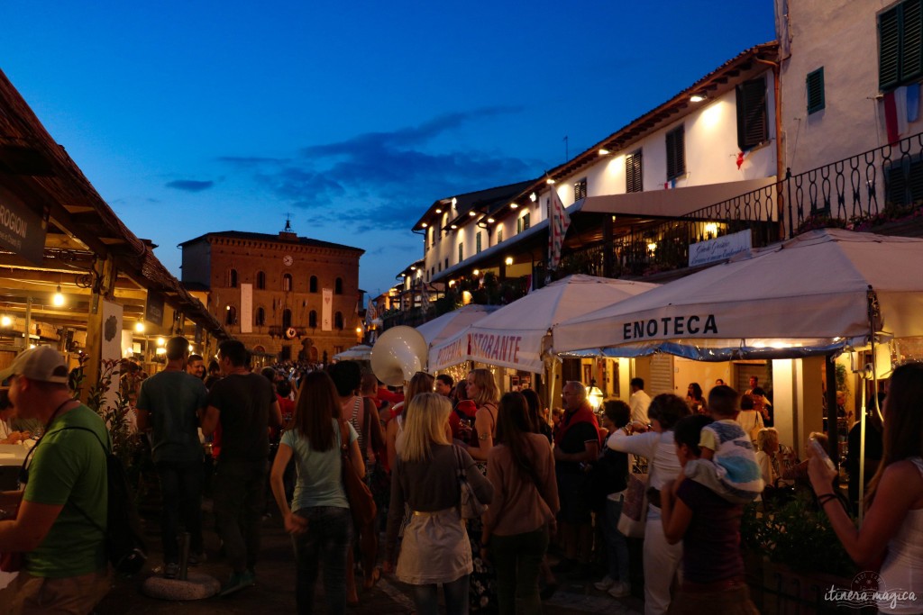 Fête des vignerons à Greve in Chianti.