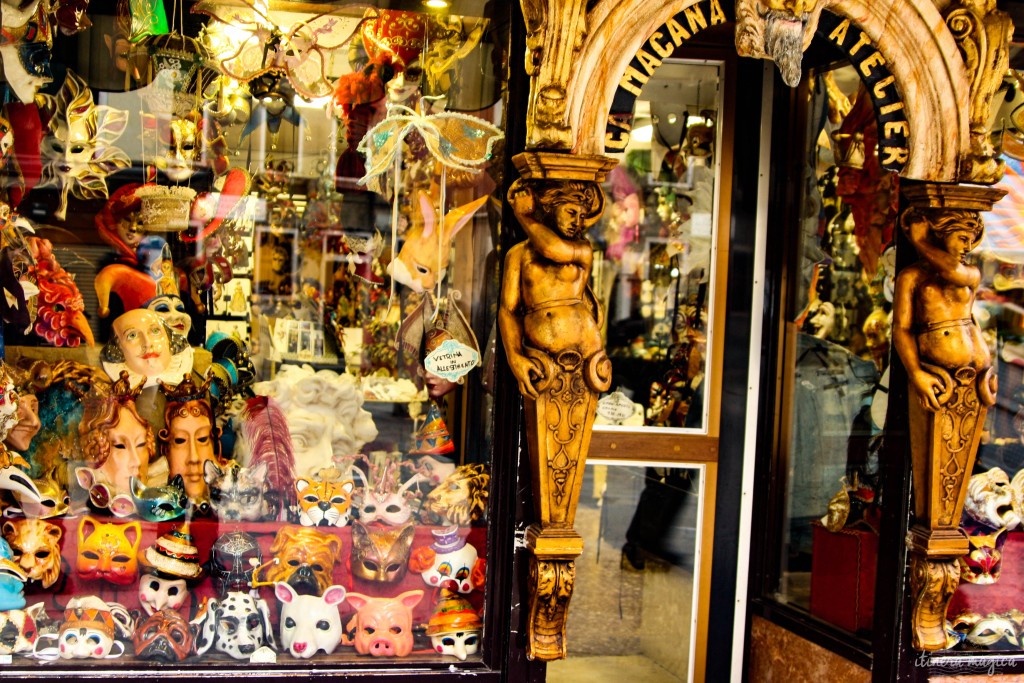 Masks and tricks in Venice.