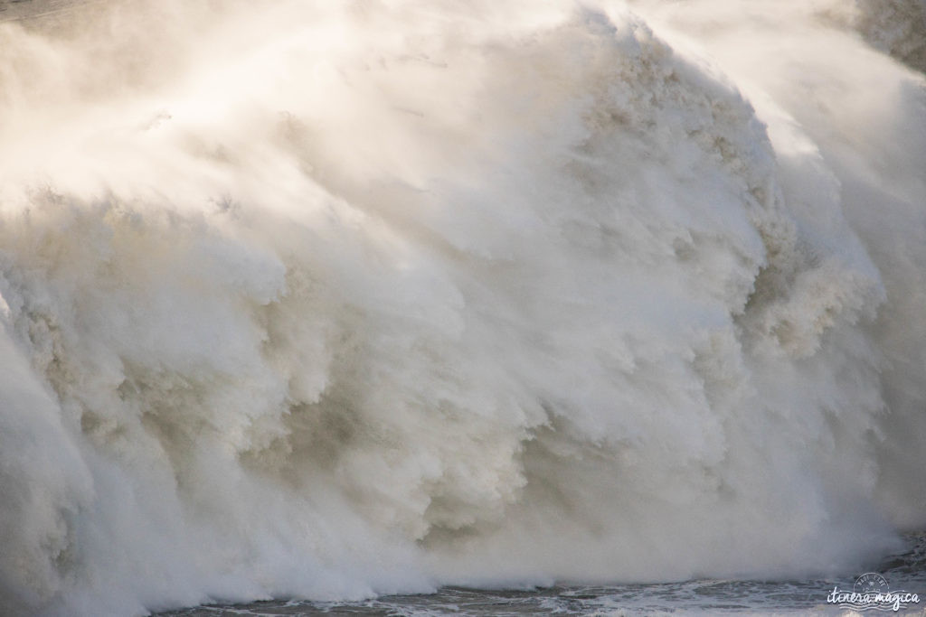 See the biggest waves in the world in Nazaré, Portugal. Mind-blowing big wave surf on monsters reaching 100 feet.