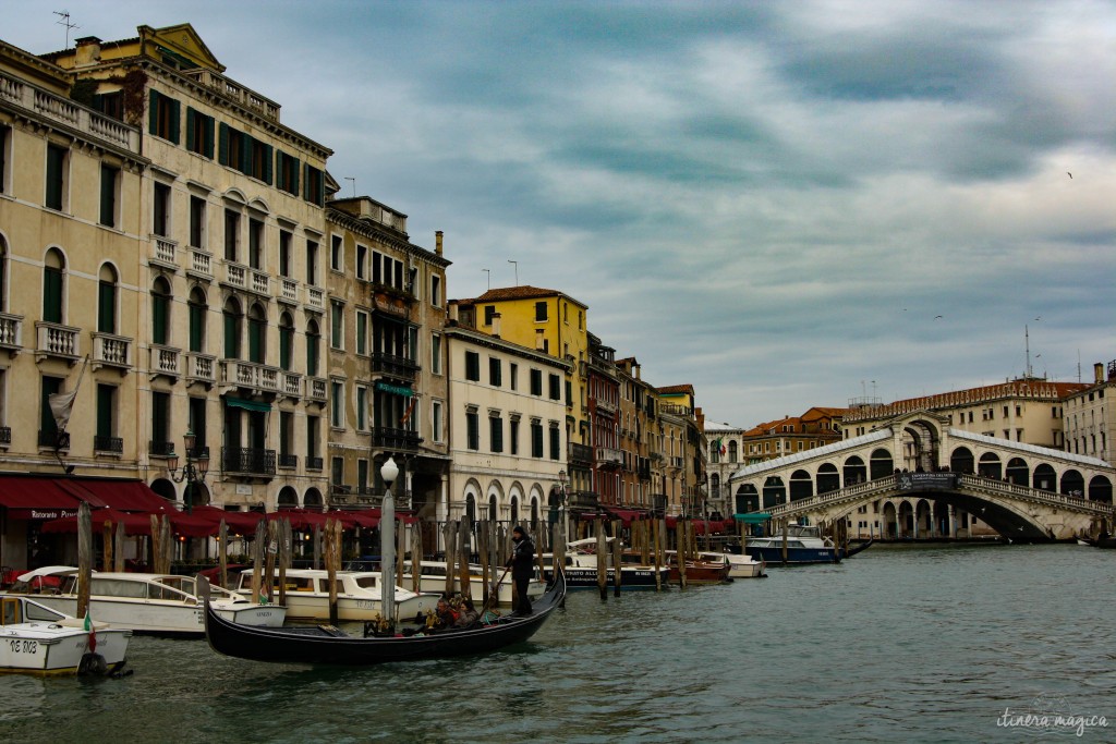 Rialto Bridge, one of Venice's most iconic spots.