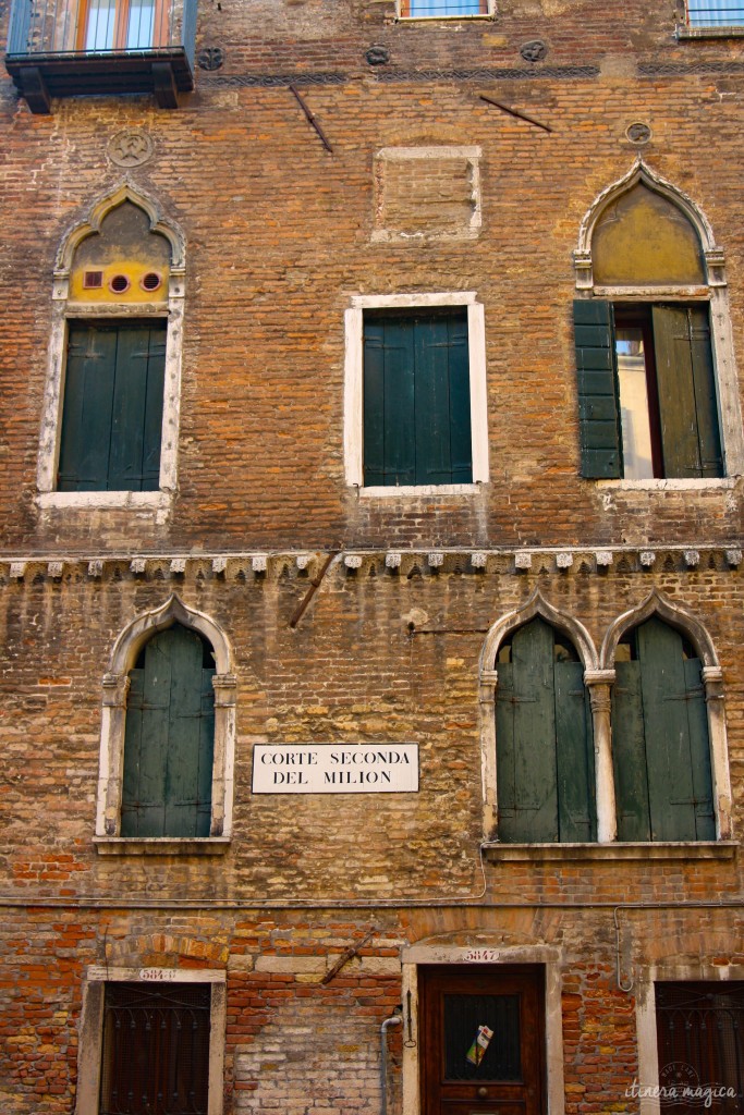 Marco Polo's house in Venice - in my religion of travel, he would be a God.