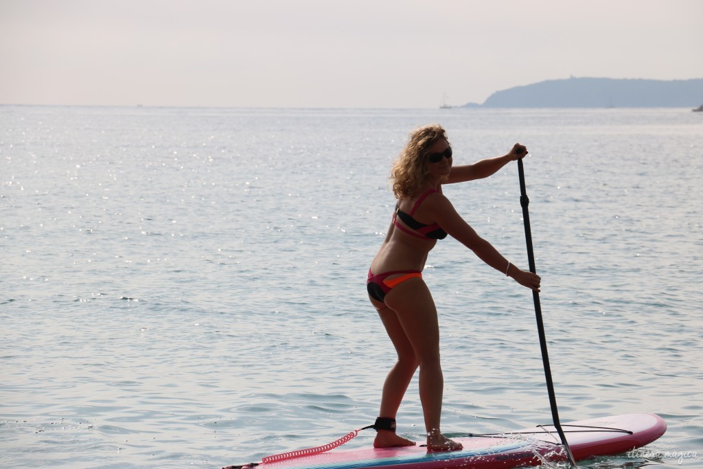 Happy SUP session in Le Lavandou. 