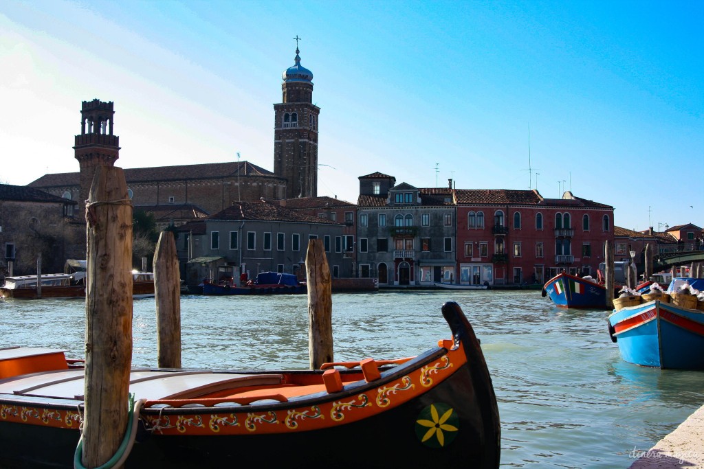 Vibrant colors of Murano.