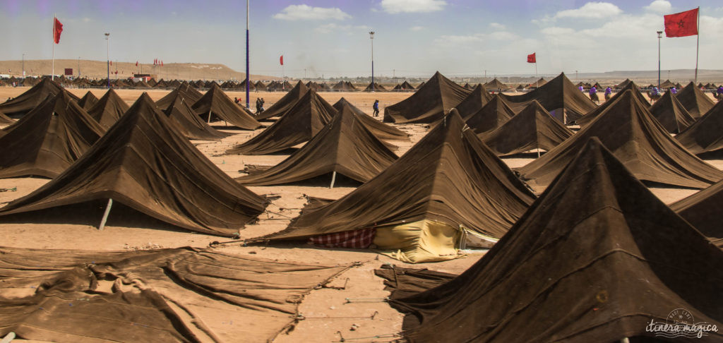 Au coeur du grand sud marocain, Tan-Tan est la porte du Sahara. Entre dunes de sable et océan, les peuples du désert se réunissent chaque mois de mai. Tourbillon de couleurs sur Itinera Magica.