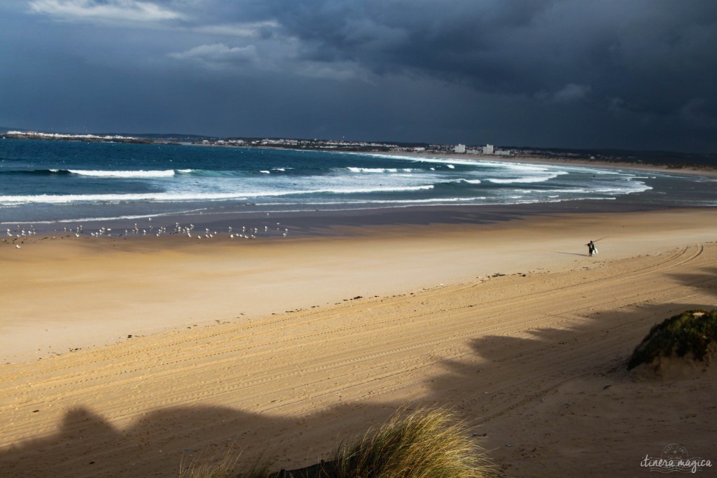 Peniche's beach.